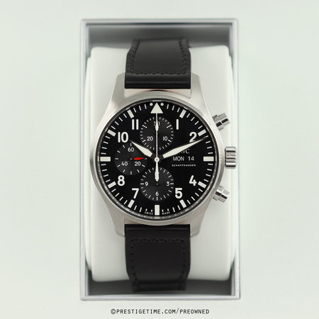 Pre-owned IWC Pilot's Watch Chronograph iw377709