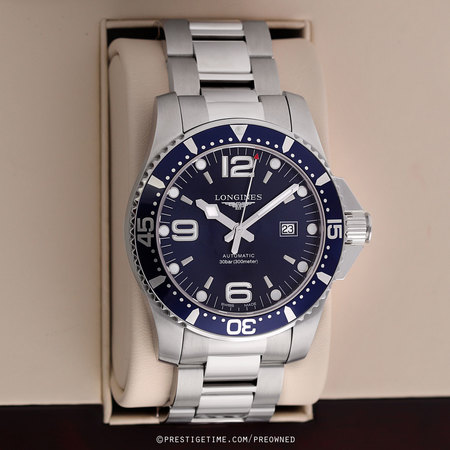 Pre-owned Longines HydroConquest Automatic 44mm L3.841.4.96.6