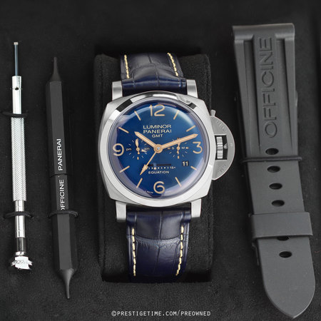 Pre-owned Panerai Luminor GMT Equation Of Time 47mm pam00670