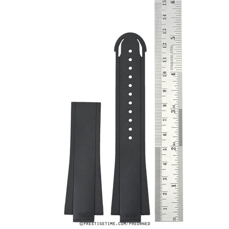 Oris  Black Rubber strap