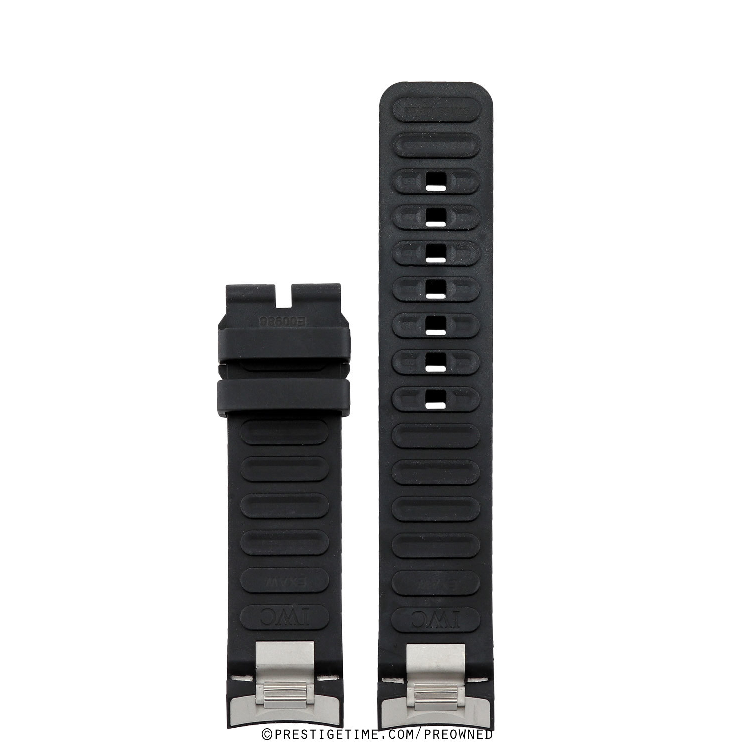 Preowned IWC Black Rubber strap