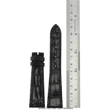 Patek Philippe  Black Alligator Leather