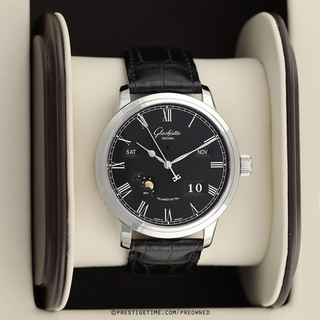 Pre-owned Glashutte Original Senator Perpetual Calendar 100-02-25-12-05