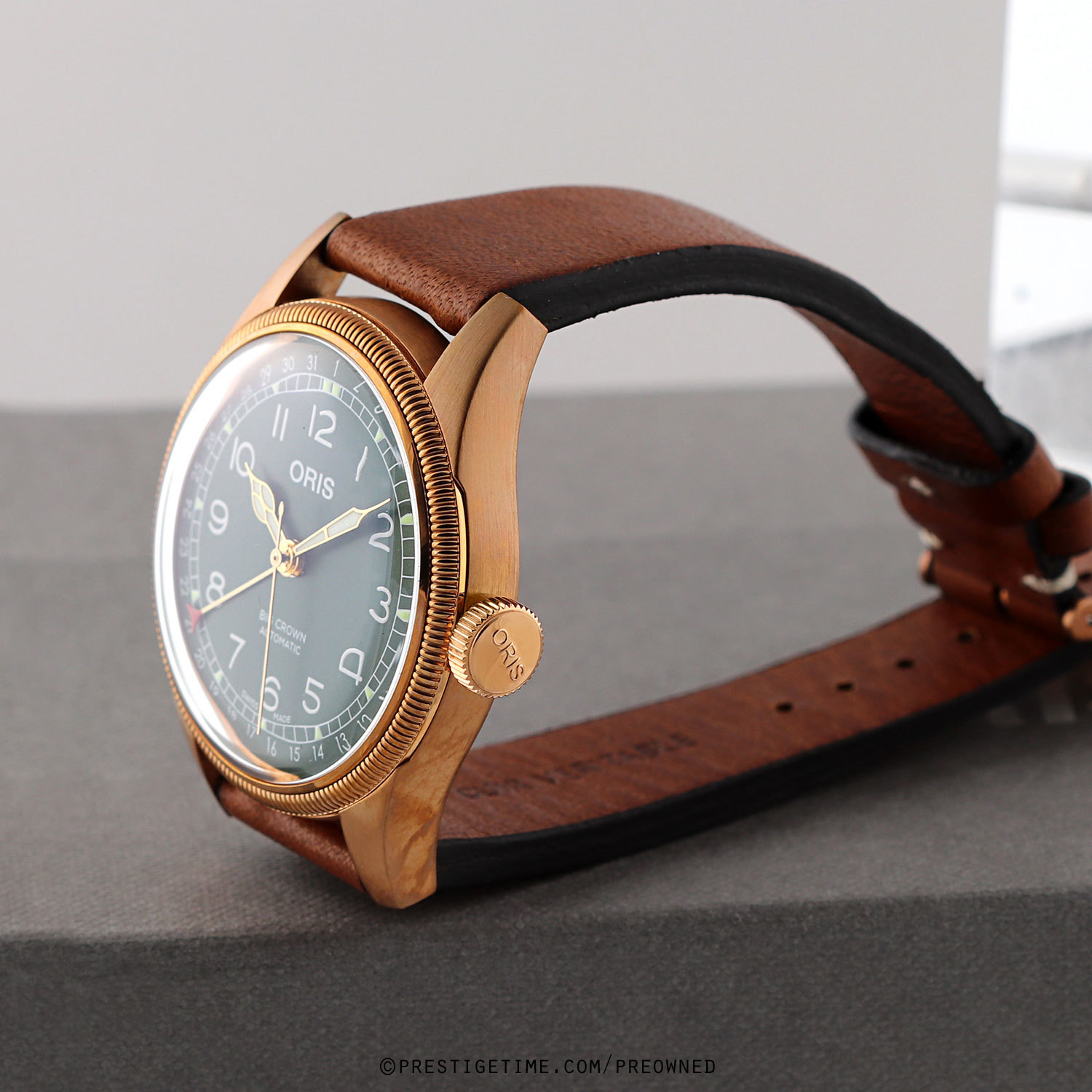 Pre-owned Oris 80th Anniversary Big Crown Pointer Date 40mm 01 754