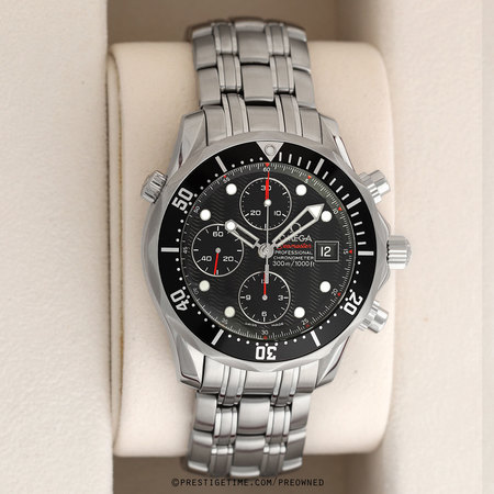 Pre-owned Omega Seamaster 300m Chronograph 213.30.42.40.01.001