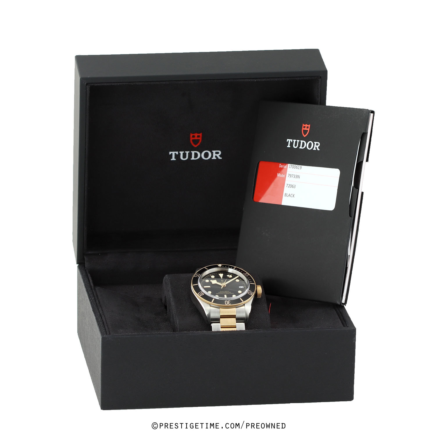 Pre-owned Tudor Black Bay 41mm m79733n-0002