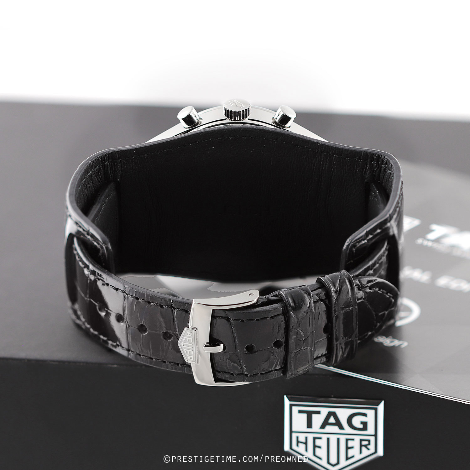 Pre-owned Tag Heuer FRAGMENT Carrera Calibre Heuer 02 39mm cbk221a