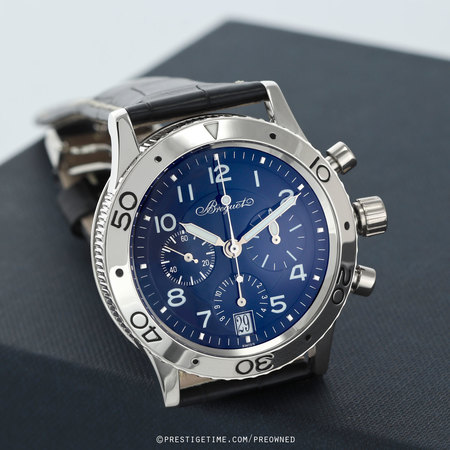 Pre-owned Breguet Type XX Transatlantique 3820pt/e2/3w6