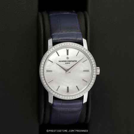 Pre-owned Vacheron Constantin Traditionnelle Quartz 30mm 25558/000g-b157