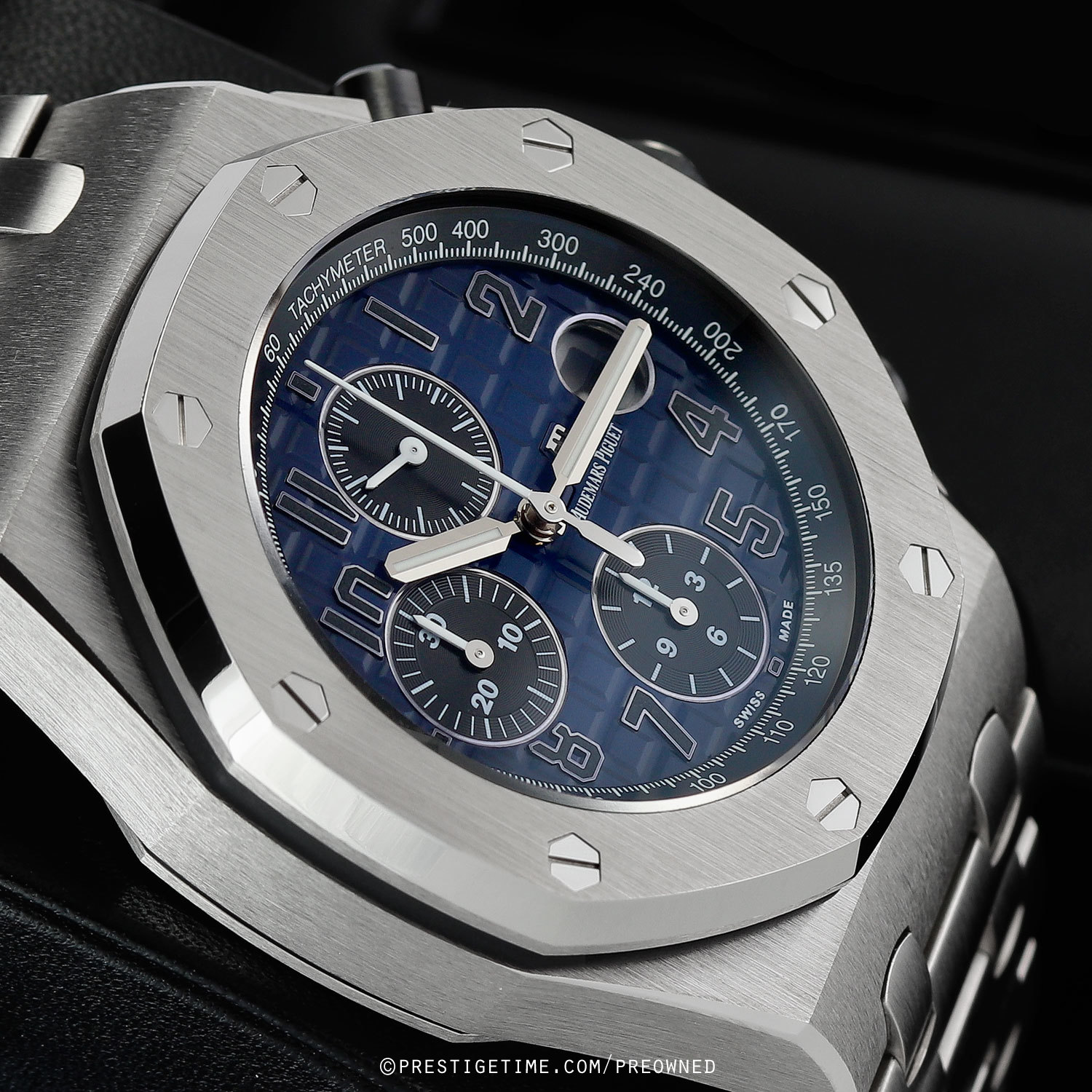 Pre-owned Audemars Piguet Royal Oak Offshore 42mm Platinum Limited
