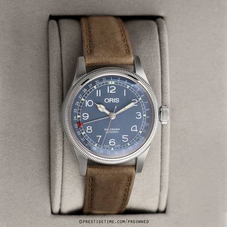 Pre-owned Oris Big Crown Pointer Date 40mm 01 754 7741 4065-07 5 20 63