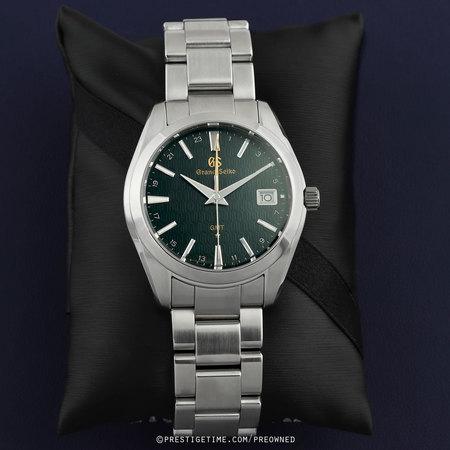 Pre-owned Grand Seiko Heritage  9F Quartz GMT sbgn007