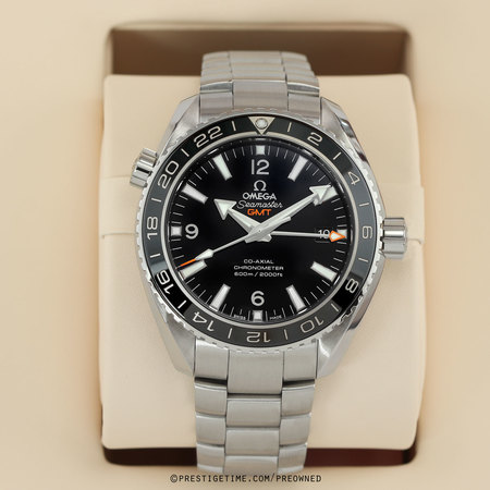 Pre-owned Omega Planet Ocean GMT 600m 232.30.44.22.01.001