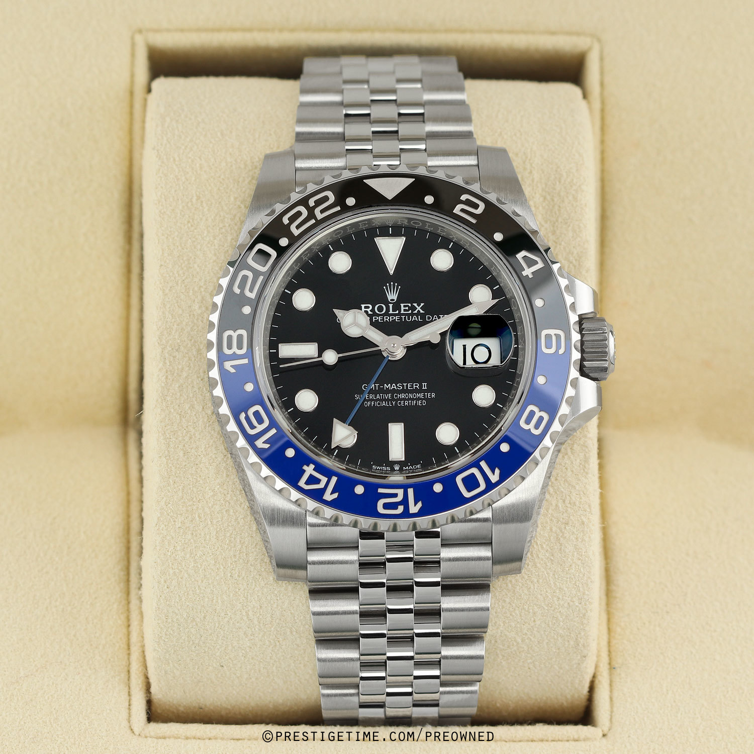 Pre Owned Rolex Gmt Master Ii blnr