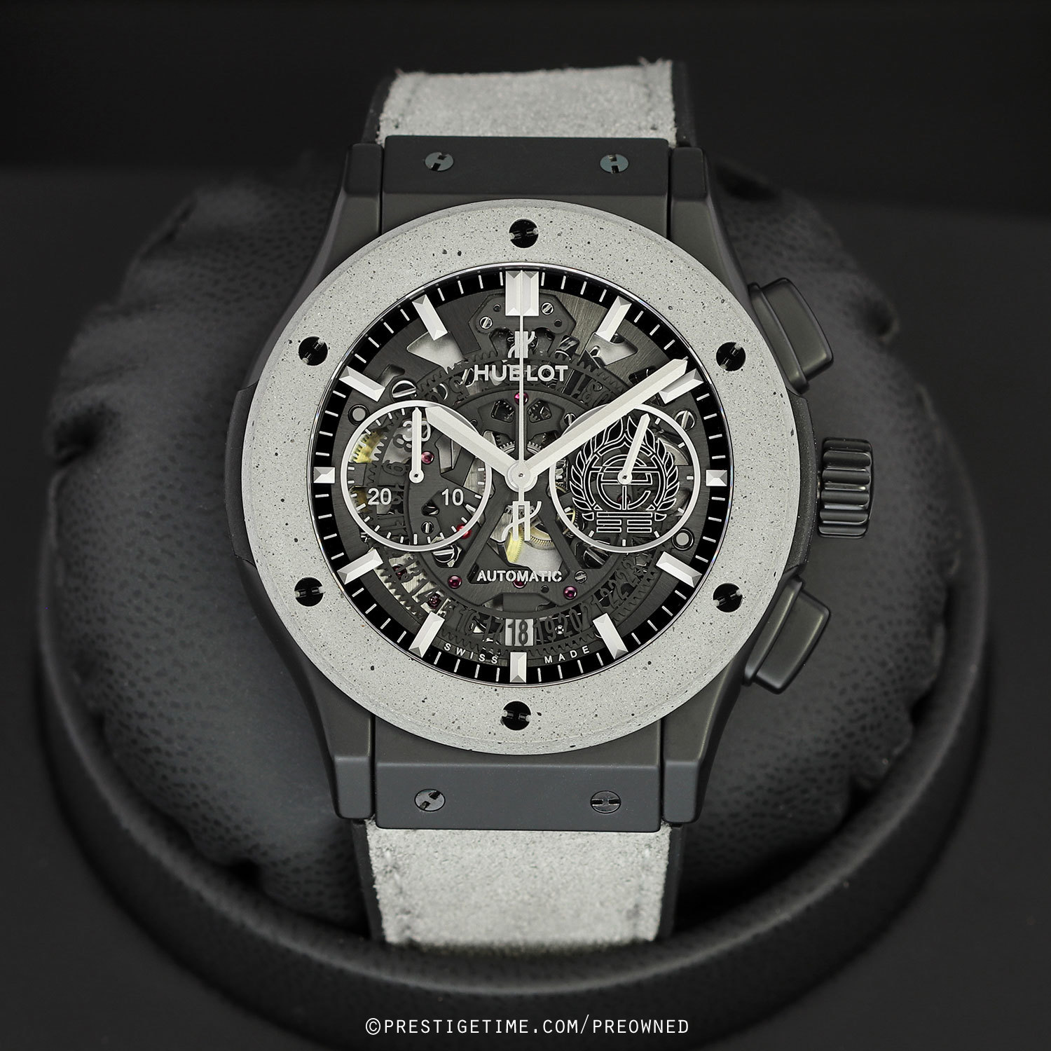 Pre-owned Hublot CONCRETE JUNGLE Classic Fusion Aerofusion 45mm