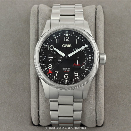 Pre-owned Oris Big Crown ProPilot Calibre 114 01 114 7746 4164-Set 8 22 19