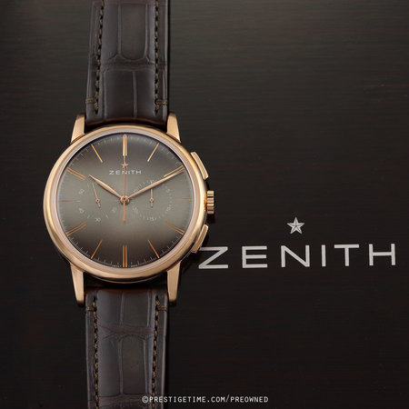 Pre-owned Zenith Elite Chronograph Classic 18.2270.4069/18.c498