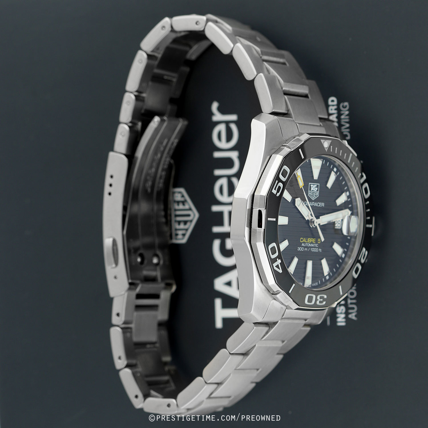 Pre-owned Tag Heuer Aquaracer Automatic way211a.ba0928