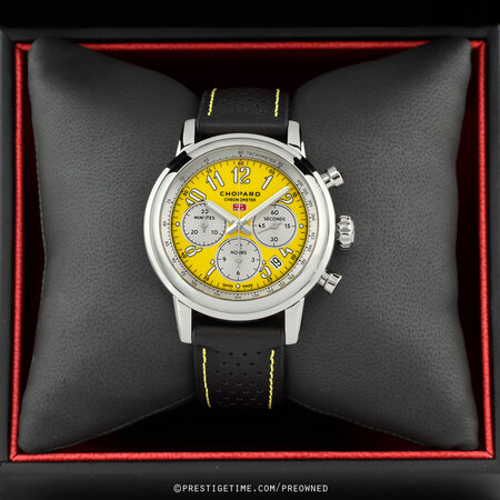 Pre-owned Chopard Limited Mille Miglia Racing Colors 168589-3011 Speed Yellow