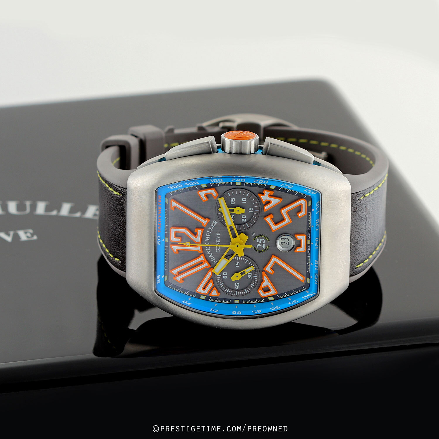 Pre-owned Franck Muller Vanguard Chronograph Limited V45CCDTTTBRBL