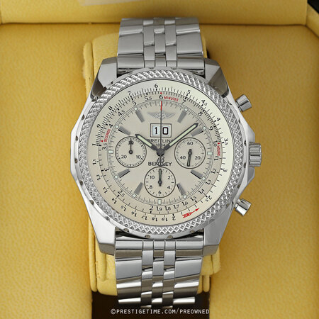 Pre-owned Breitling Bentley 6.75 a4436212/g573/970a