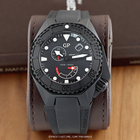 Pre-owned Girard Perregaux Sea Hawk 44mm 49960-32-632-fk6a