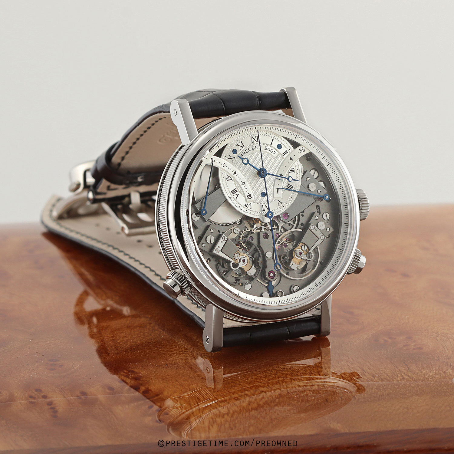 Pre-owned Breguet Tradition Chronograph 44mm 7077bb/g1/9xv