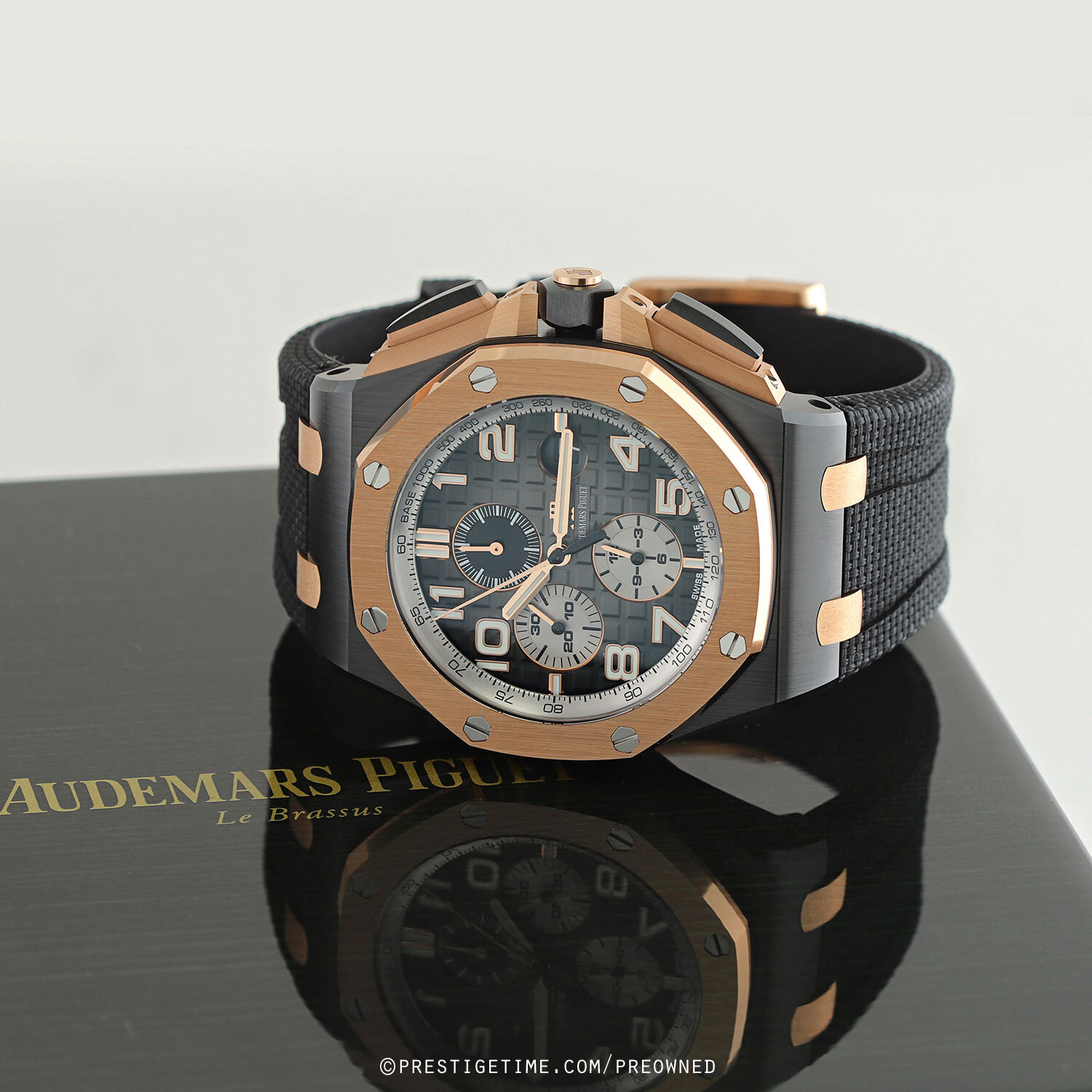Pre-owned Audemars Piguet Royal Oak Offshore Chronograph 44mm 26405nr ...