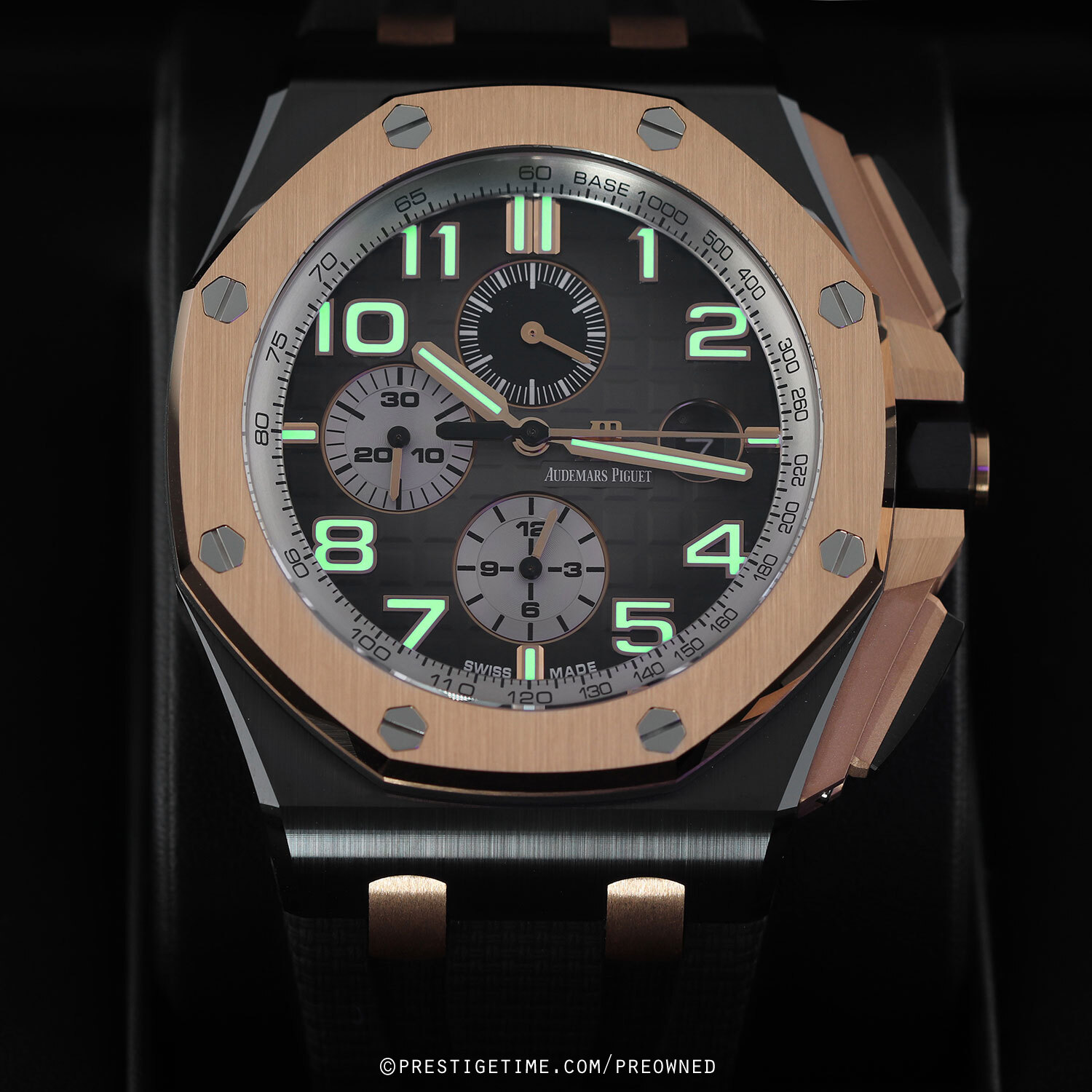 Pre-owned Audemars Piguet Royal Oak Offshore Chronograph 44mm 26405nr ...
