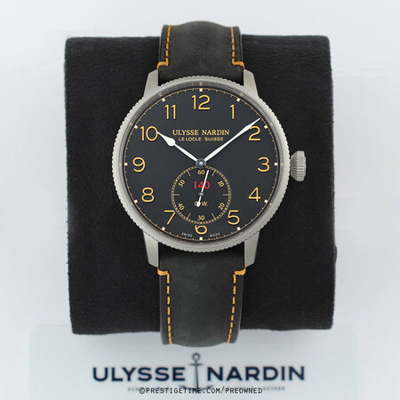 Pre-owned Ulysse Nardin Torpilleur Military 44mm Limited Edition 1183-320LE/62