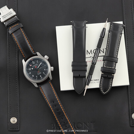 Pre-owned Bremont Martin Baker II MBII-BK/ORANGE