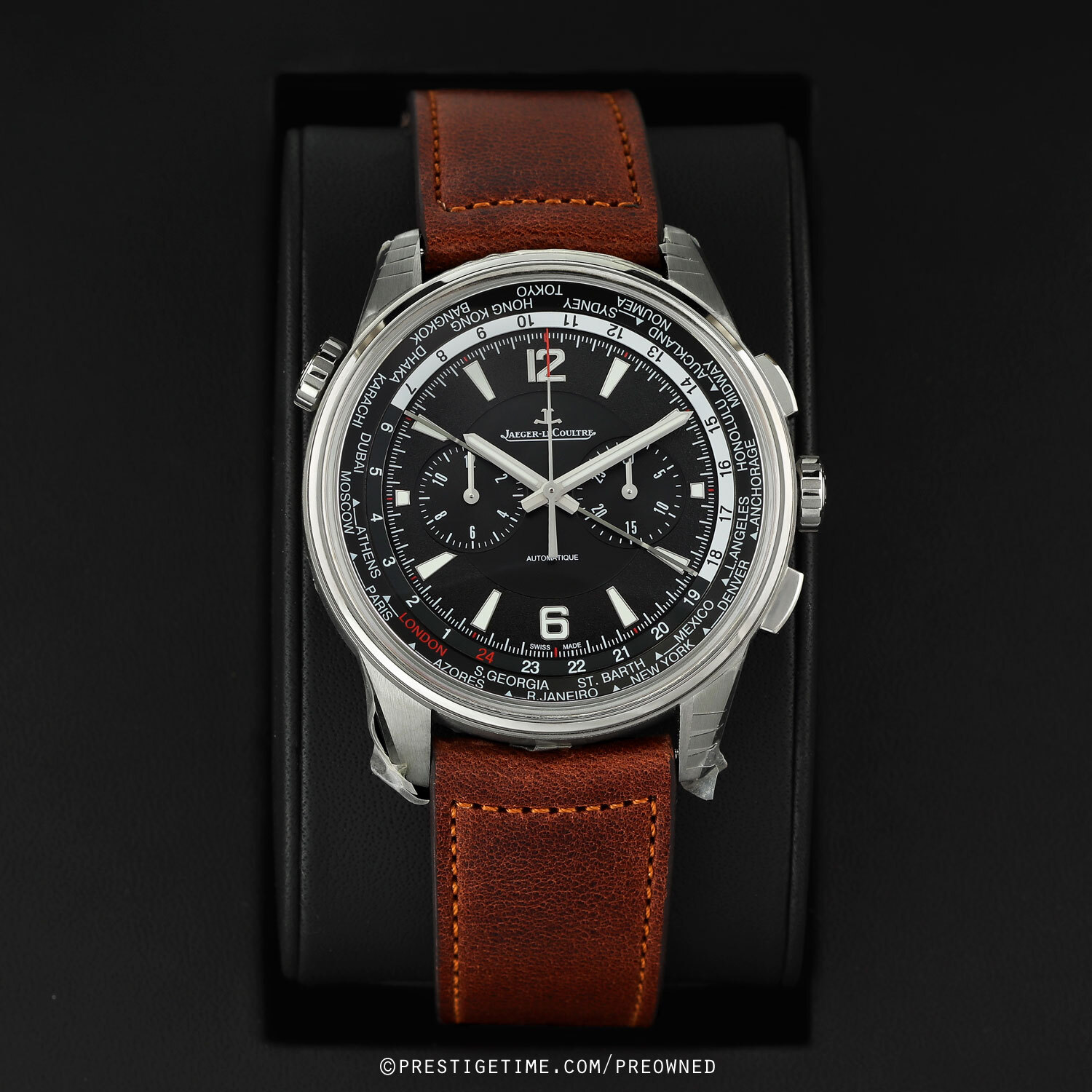 Preowned Jaeger LeCoultre Polaris Chronograph WT 44mm 905t471