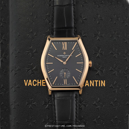 Pre-owned Vacheron Constantin Malte Small Seconds 82230/000r-9716