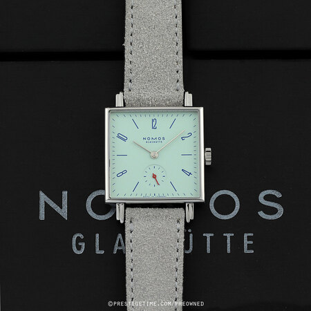 Pre-owned Nomos Glashutte Tetra Matcha 29.5mm 478
