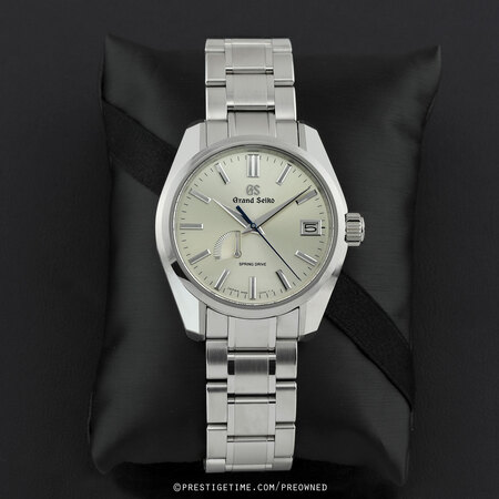 Pre-owned Grand Seiko Heritage Automatic Spring Drive 41mm sbga373