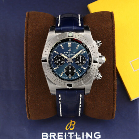 Pre-owned Breitling Chronomat B01 Chronograph 44 ab0115101c1p1