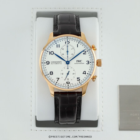 Pre-owned IWC Portugieser 150 Anniversary Edition Automatic Chronograph 41mm IW371603