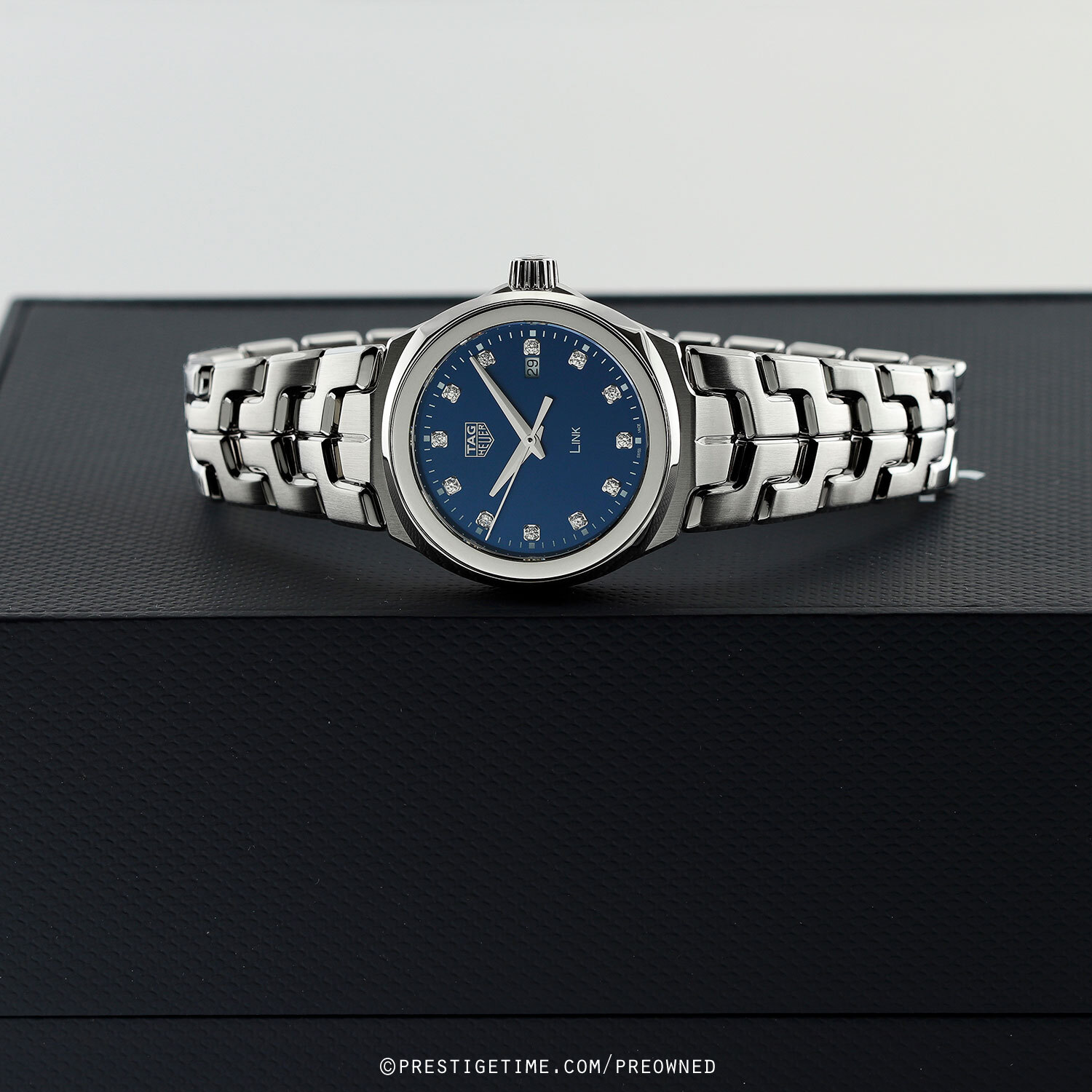 Wbc1318 Ba0600 Tag Heuer Link Blue Dial TAG Heuer Link Quartz