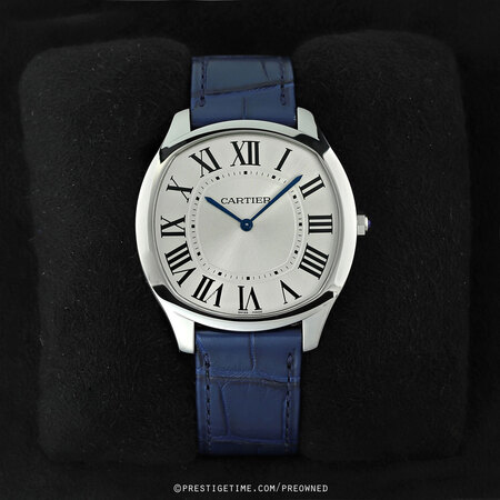 Pre-owned Cartier Drive de Cartier Extra Flat wsnm0011