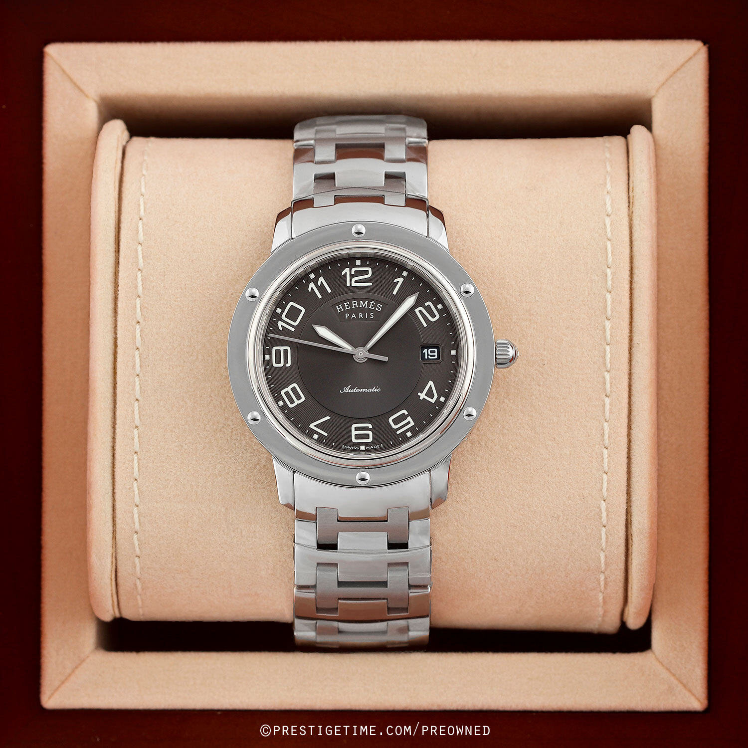 Hermes Clipper Automatic GM 39mm 035132WW00 CP2.810.230/4964