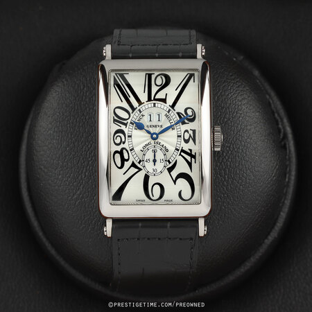Pre-owned Franck Muller Long Island Big Date 1200 S6 GG WG