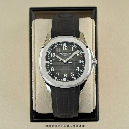 Pre-owned Patek Philippe Aquanaut Automatic 5167a-001