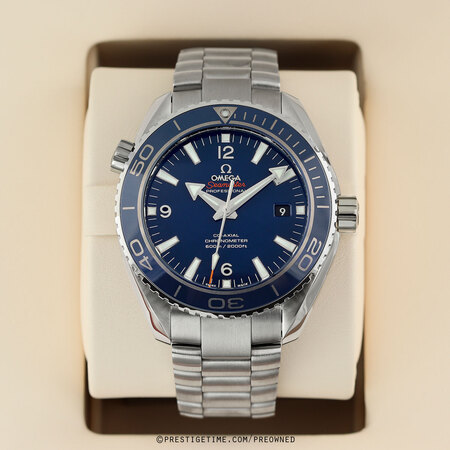 Pre-owned Omega Planet Ocean 600m 46mm 232.90.46.21.03.001
