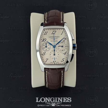 Pre-owned Longines Evidenza Automatic Chronograph L2.643.4.73.4