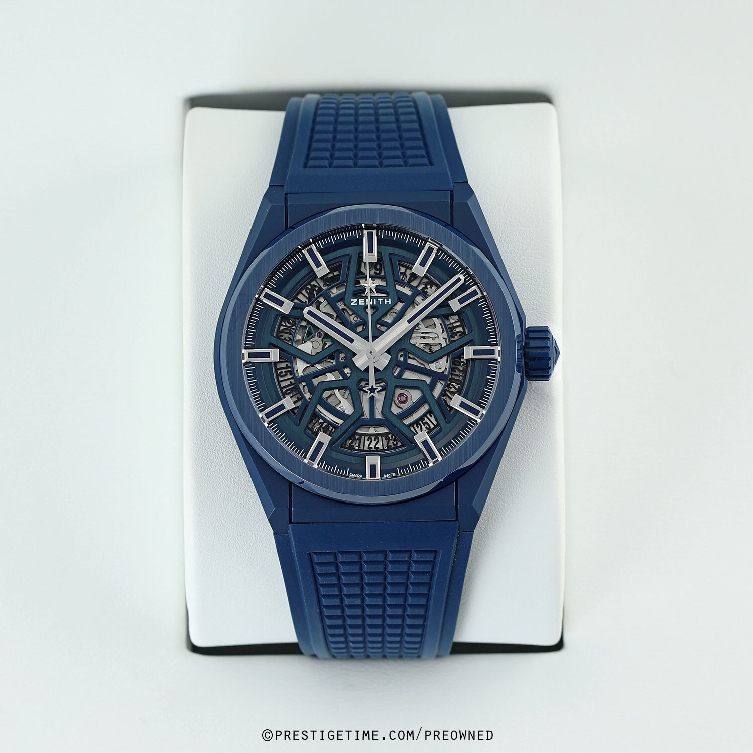 Pre-owned Zenith Defy Classic Skeleton Automatic 41mm 49.9003.670