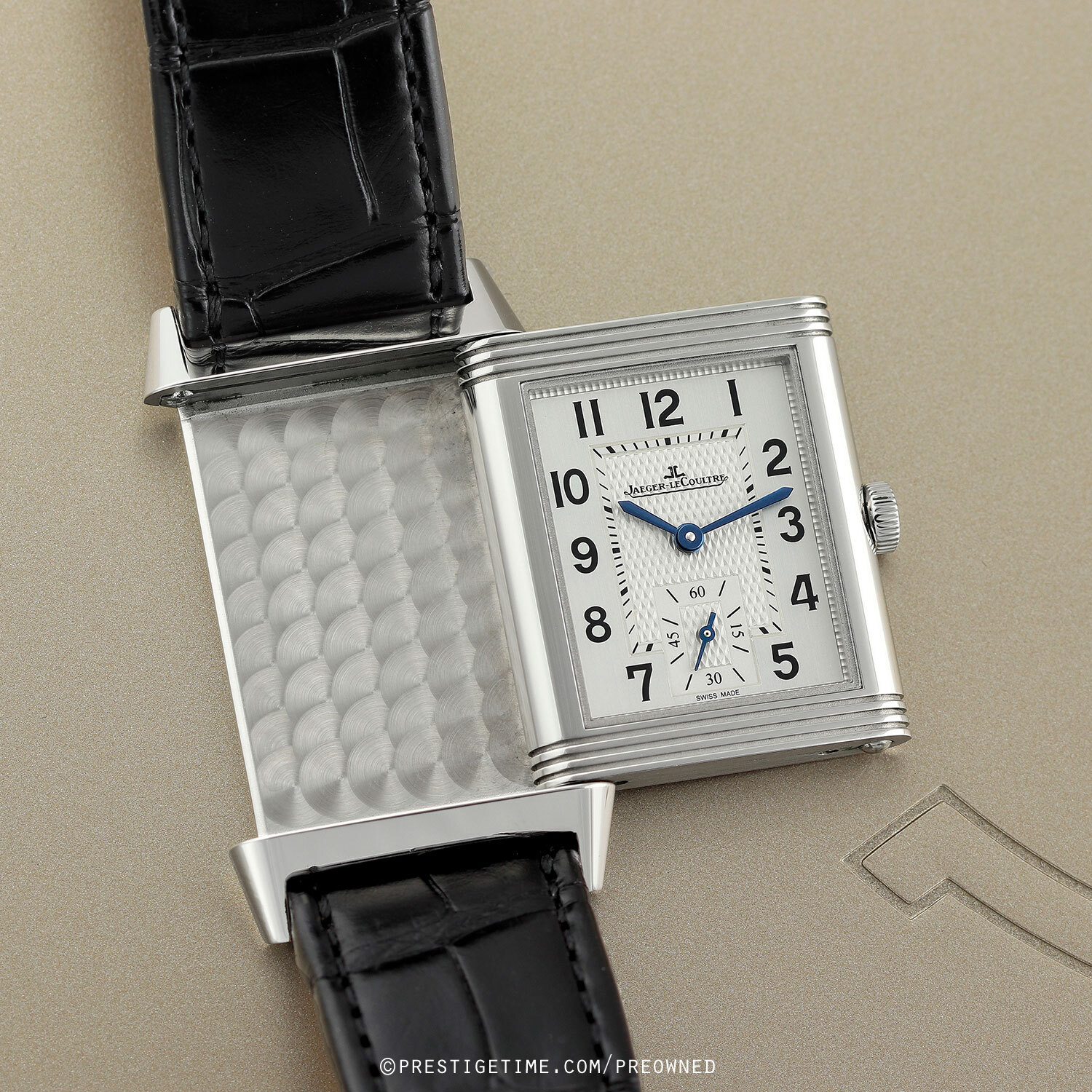 Preowned Jaeger LeCoultre Reverso Classic Medium Small Seconds 2438520