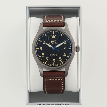 Pre-owned IWC Pilot's Watch Mark XVIII Heritage 40mm iw327006