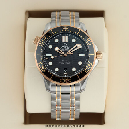 Pre-owned Omega Seamaster Diver 300m Co-Axial Master Chronometer 42mm 210.20.42.20.01.001
