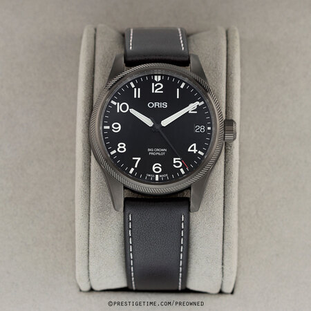 Pre-owned Oris Big Crown ProPilot Date 41mm 01 751 7697 4264-07 5 20 19GFC