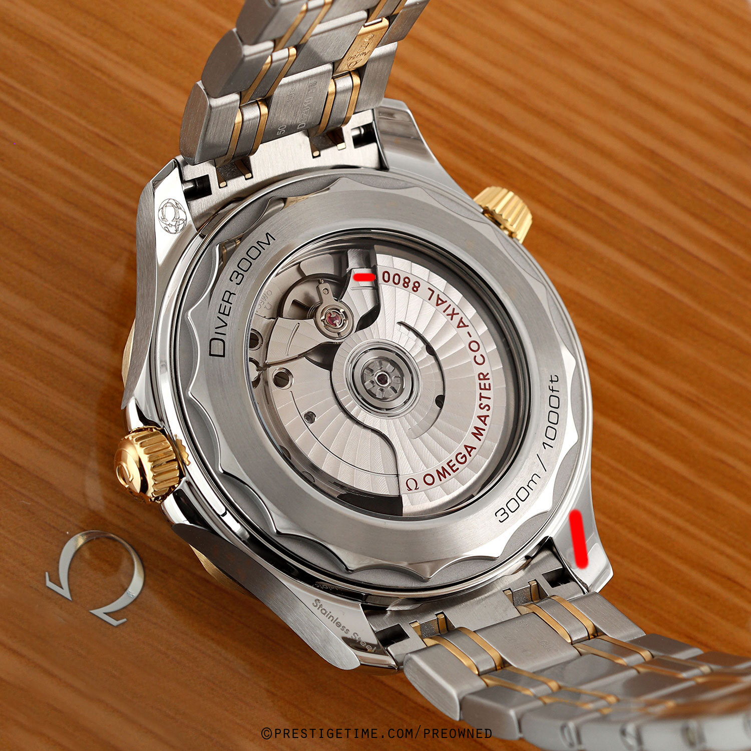 Pre-owned Omega Seamaster Diver 300m Co 